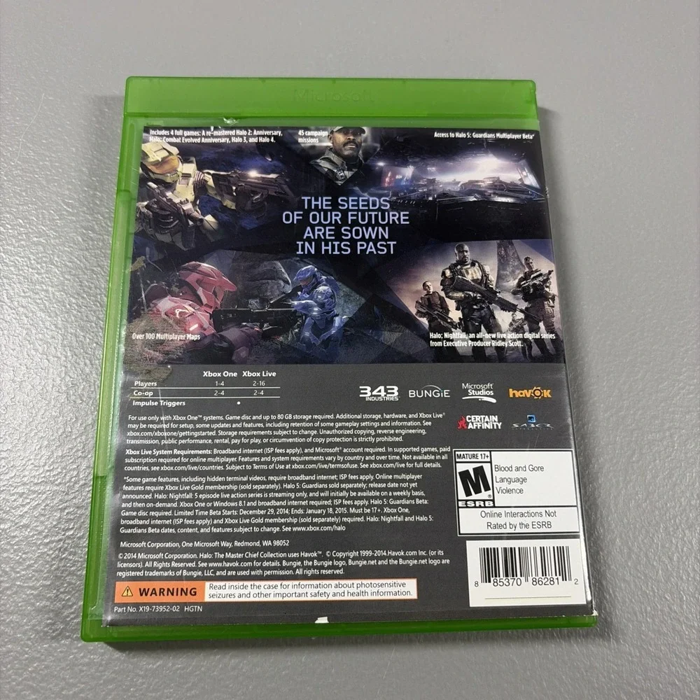 Halo: The Master Chief Collection XBOX One Game